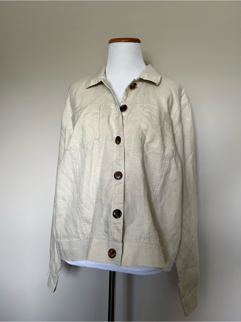 Spartina Women's Avalon Linen Jacket Size Large - Picture 6 of 14